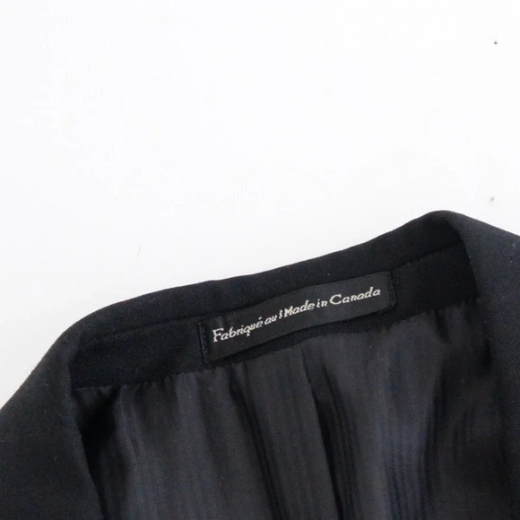 Alfred Sung Black Tuxedo Matching Set Adjustable waist on  the pants Size 42R - Picture 9 of 16